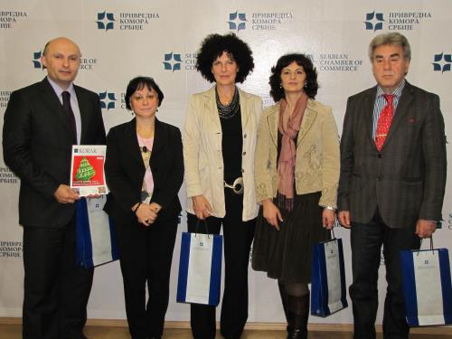 PORODICA ĆESAROV IZ &Scaron;VAJCARSKE DONATOR ZA NAJBOLJE TEHNOLO&Scaron;KE INOVACIJE U SRBIJI 2011.